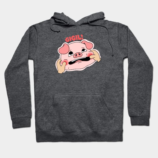 GIGIL CUTE AGGRESSION PINOY WORD Hoodie by Aydapadi Studio